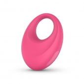 Розовое интерактивное эрекционное виброкольцо Leo - Easy toys - в Чебоксарах купить с доставкой