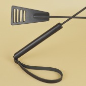 Черный кожаный стек «Сириус» - 60 см. - Sitabella - купить с доставкой в Чебоксарах