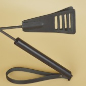 Черный кожаный стек «Сириус» - 60 см. - Sitabella - купить с доставкой в Чебоксарах