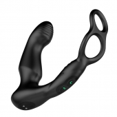 Черный двухмоторный массажер простаты Nexus Simul8 Wave Edition - Nexus Range - в Чебоксарах купить с доставкой