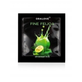 Саше съедобной оральной смазки OraLove с ароматом фейхоа - 3 гр. - Биоритм - купить с доставкой в Чебоксарах Саше съедобной оральной смазки OraLove с ароматом фейхоа - 3 гр. - Биоритм - купить с доставкой в Чебоксарах