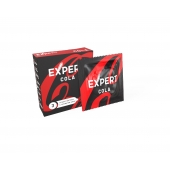 Презервативы с ароматом колы Expert Cola - 3 шт. - Expert - купить с доставкой в Чебоксарах