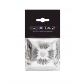 Эластичное эрекционное кольцо с черными «ресничками» - Sextaz - в Чебоксарах купить с доставкой