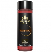 Массажное масло с согревающим эффектом Massage Oil Warming - 100 мл. - HOT - купить с доставкой в Чебоксарах
