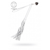 Белая кожаная плеть - 50 см. - Pecado - купить с доставкой в Чебоксарах