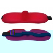 Красная глухая маска на резинке - Sitabella - купить с доставкой в Чебоксарах