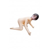 Телесная надувная секс-кукла в позиции догги-стайл - NMC - в Чебоксарах купить с доставкой