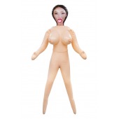Телесная надувная секс-кукла с пышным бюстом - NMC - в Чебоксарах купить с доставкой