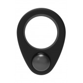 Черное эрекционное кольцо Cockring Single Weight - Dream Toys - в Чебоксарах купить с доставкой