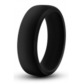 Черное эрекционное кольцо Silicone Go Pro Cock Ring - Blush Novelties - в Чебоксарах купить с доставкой