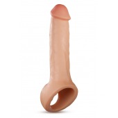 Телесная насадка-удлинитель Thrive 8.75 Inch Realistic Penis Extender Sleeve - 22,2 см. - Blush Novelties - в Чебоксарах купить с доставкой