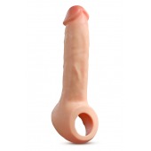 Телесная насадка-удлинитель Thrive 8.75 Inch Realistic Penis Extender Sleeve - 22,2 см. - Blush Novelties - в Чебоксарах купить с доставкой