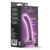 Фиолетовая насадка с гладкой поверхностью Surrender 4.75 Inch Beginner Pegging Dildo - 12 см. - Blush Novelties - купить с доставкой в Чебоксарах