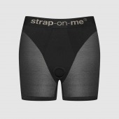 Трусики-шорты для фиксации насадок Strap-on-me Harness Lingerie Halo - size XS - Strap-on-me - купить с доставкой в Чебоксарах