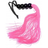 Розовая силиконовая плеть - 35,5 см. - Boys of Toys - купить с доставкой в Чебоксарах