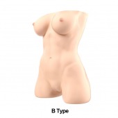 Телесный мастурбатор-торс Jessica B - Naked Factory - в Чебоксарах купить с доставкой