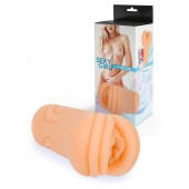 Телесный мастурбатор-вагина с рельефом на поверхности - Sexy Girl - в Чебоксарах купить с доставкой