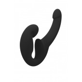 Черный безремневой страпон Share Lite - Fun Factory - купить с доставкой в Чебоксарах