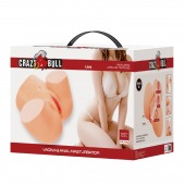 Телесный мастурбатор Liora с 2 любовными тоннелями - Baile - в Чебоксарах купить с доставкой