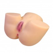 Телесный мастурбатор Liora с 2 любовными тоннелями - Baile - в Чебоксарах купить с доставкой