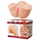 Телесный мастурбатор Olivia с 2 любовными отверстиями - Baile - в Чебоксарах купить с доставкой