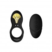 Черное эрекционное виброкольцо Bayek с пультом ДУ - Zalo - в Чебоксарах купить с доставкой