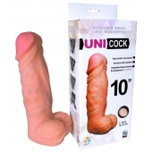 Фаллическая насадка Харнесс UNICOCK 10  - 25 см. - LOVETOY (А-Полимер) - купить с доставкой в Чебоксарах