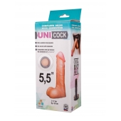 Фаллическая насадка Харнесс UNICOCK 5,5  - 17 см. - LOVETOY (А-Полимер) - купить с доставкой в Чебоксарах