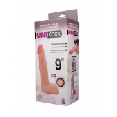 Фаллическая насадка Харнесс UNICOCK 9  - 24 см. - LOVETOY (А-Полимер) - купить с доставкой в Чебоксарах