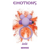 Сиреневое эрекционное виброколечко Emotions Minnie - Lola Games - в Чебоксарах купить с доставкой