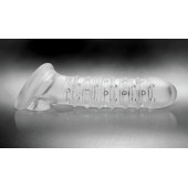 Утолщающая ребристая насадка на пенис - Доминирующее кольцо - в Чебоксарах купить с доставкой