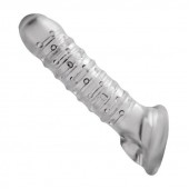 Утолщающая ребристая насадка на пенис - Доминирующее кольцо - в Чебоксарах купить с доставкой