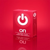 Супертонкие презервативы ON) Super Thin - 3 шт. - ON) - купить с доставкой в Чебоксарах