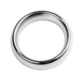 Металлическое эрекционное кольцо размера L - ToyFa - в Чебоксарах купить с доставкой