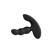 Черный силиконовый стимулятор простаты Levett Nitoc с пультом ДУ - Levett - в Чебоксарах купить с доставкой