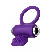 Фиолетовое виброкольцо с ресничками JOS PERY - JOS - в Чебоксарах купить с доставкой