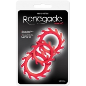 Набор из 3 красных эрекционных колец Renegade Gears - NS Novelties - в Чебоксарах купить с доставкой