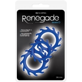 Набор из 3 синих эрекционных колец Renegade Gears - NS Novelties - в Чебоксарах купить с доставкой