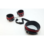 Кожаный БДСМ-набор - БДСМ Арсенал - купить с доставкой в Чебоксарах