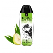 Интимный гель TOKO Pear   Exotic Green Tea с ароматом груши и зеленого чая - 165 мл. - Shunga - купить с доставкой в Чебоксарах