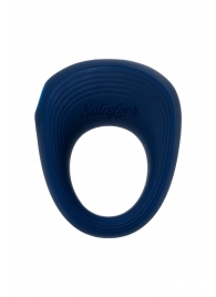 Синее эрекционное кольцо на пенис Satisfyer Ring 2 - Satisfyer - в Чебоксарах купить с доставкой