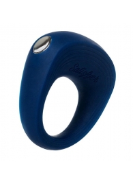 Синее эрекционное кольцо на пенис Satisfyer Ring 2 - Satisfyer - в Чебоксарах купить с доставкой