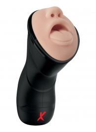 Мастурбатор-ротик Deep Throat Vibrating Stroker - Pipedream - в Чебоксарах купить с доставкой