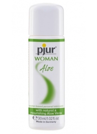 Лубрикант на водной основе pjur WOMAN Aloe - 30 мл. - Pjur - купить с доставкой в Чебоксарах