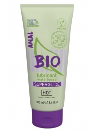 Интимный увлажняющий анальный гель BIO SuperGlide - 100 мл. - HOT - купить с доставкой в Чебоксарах