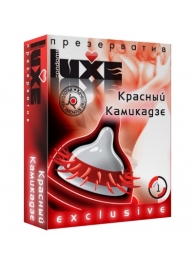 Презерватив LUXE  Exclusive   Красный Камикадзе  - 1 шт. - Luxe - купить с доставкой в Чебоксарах