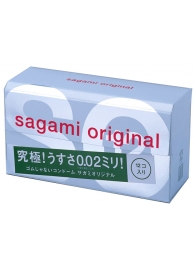 Ультратонкие презервативы Sagami Original - 12 шт. - Sagami - купить с доставкой в Чебоксарах