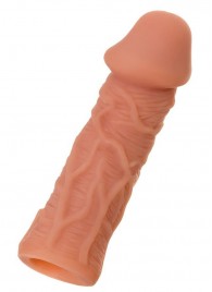 Телесная реалистичная насадка KOKOS Extreme Sleeve 05 с дополнительной стимуляцией - 12,7 см. - KOKOS - в Чебоксарах купить с доставкой