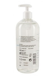 Гель-смазка на водной основе Just Glide с дозатором - 500 мл. - Orion - купить с доставкой в Чебоксарах