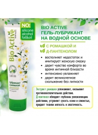 Лубрикант на водной основе Bio Active - 100 гр. - Биоритм - купить с доставкой в Чебоксарах